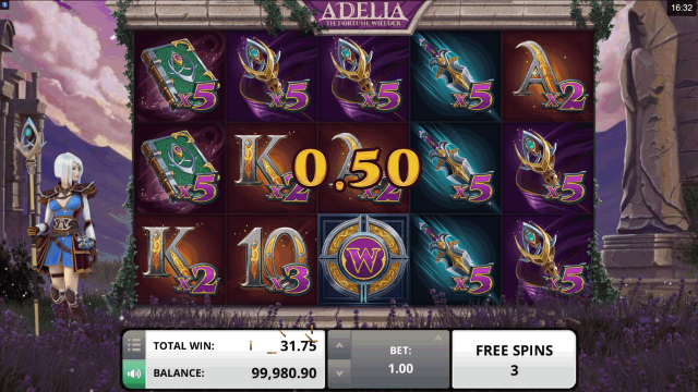 Игровой интерфейс Adelia The Fortune Wielder 8